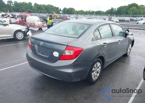 2012 Honda Civic Lx z USA, uszkodzony, nr VIN 19XFB2F50CE106348